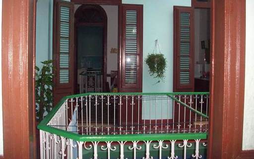 'Balcon interior' Casas particulares are an alternative to hotels in Cuba.